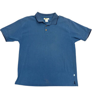 Joe Marlin Blue Black Polo Golf Shirt Size 4XL